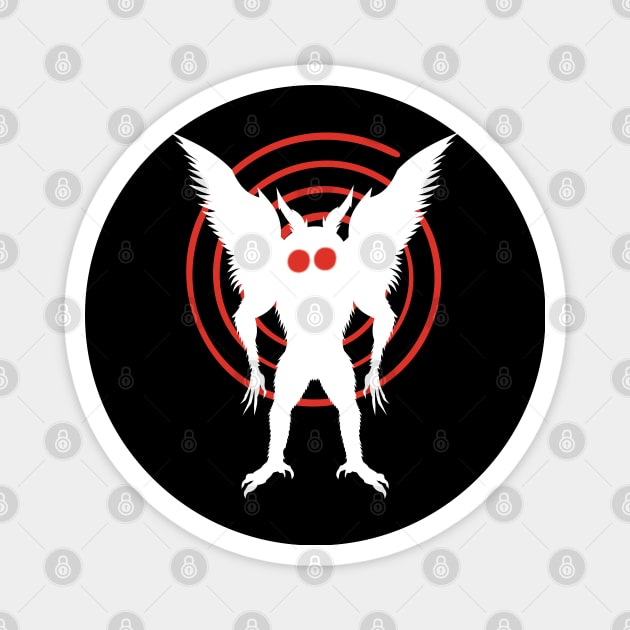 Mothman Magnet by Tesszero